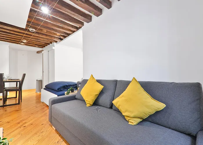 Quartier Les Marais Free Netflix Appartement Parijs